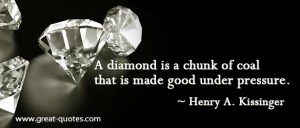 Diamond:Coal Quote